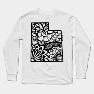 Utah Sticker Long Sleeve T-Shirt